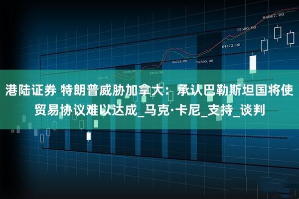 港陆证券 特朗普威胁加拿大：承认巴勒斯坦国将使贸易协议难以达成_马克·卡尼_支持_谈判