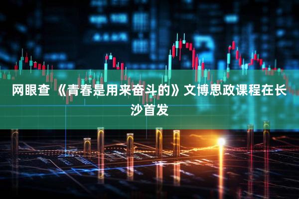 网眼查 《青春是用来奋斗的》文博思政课程在长沙首发
